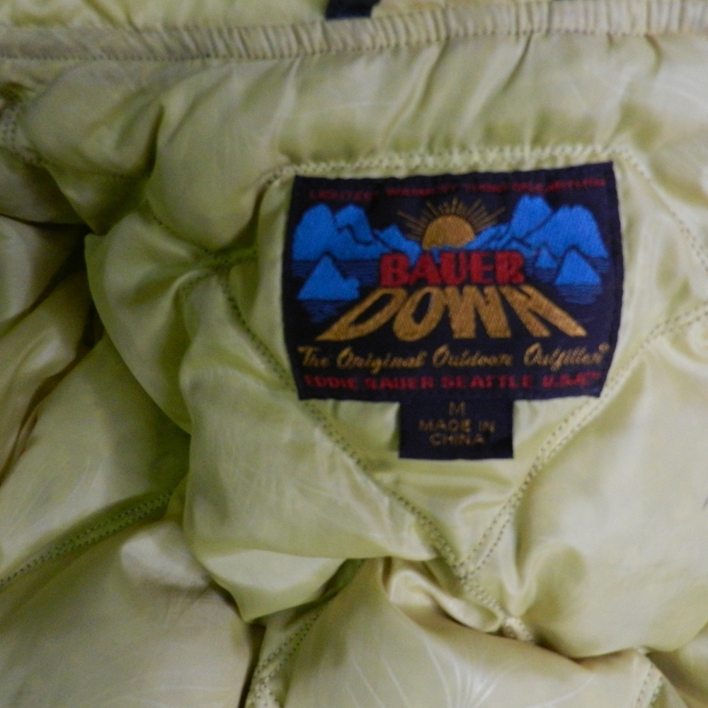 Eddie Bauer Jacket Coat Womens Goose Down Diamond Quilted Skyliner Gray Medium - Picture 10 of 16